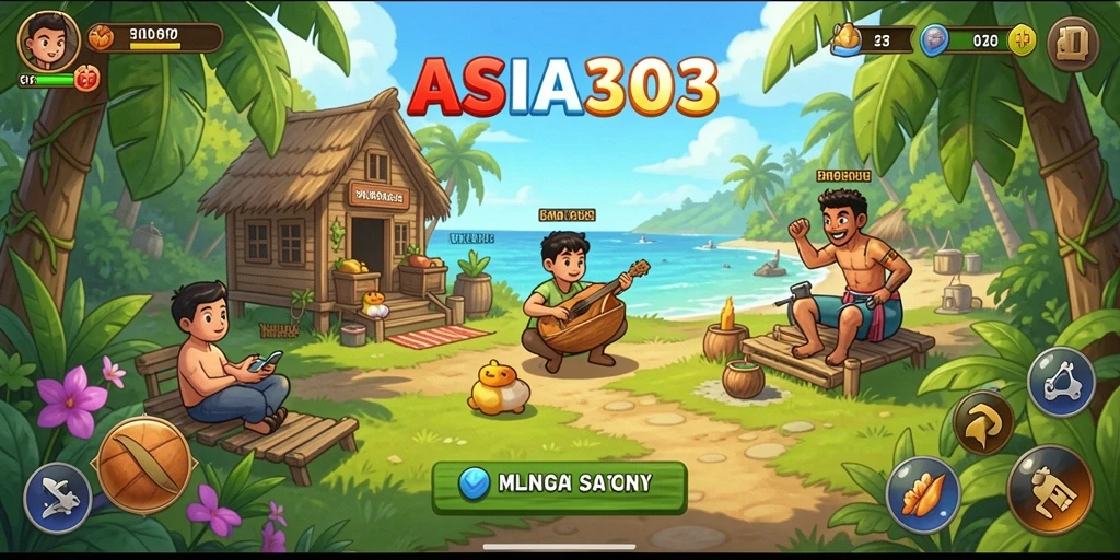 Tampilan gameplay ASIA303 yang menarik dan menyenangkan.