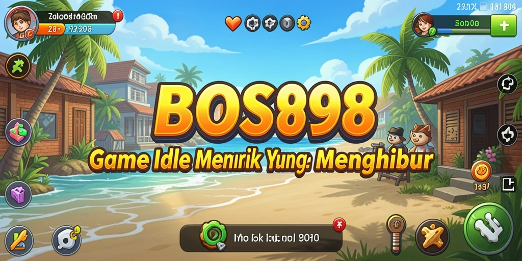 Menampilkan gameplay seru dari BOS898 dengan karakter dan grafik menarik.