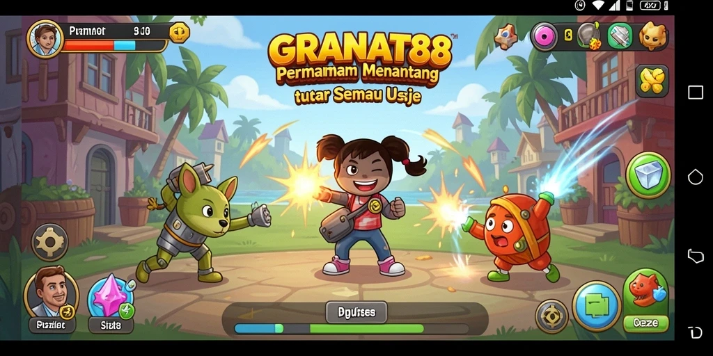Tampilan gameplay <strong>GRANAT88</strong> yang seru dan penuh tantangan.