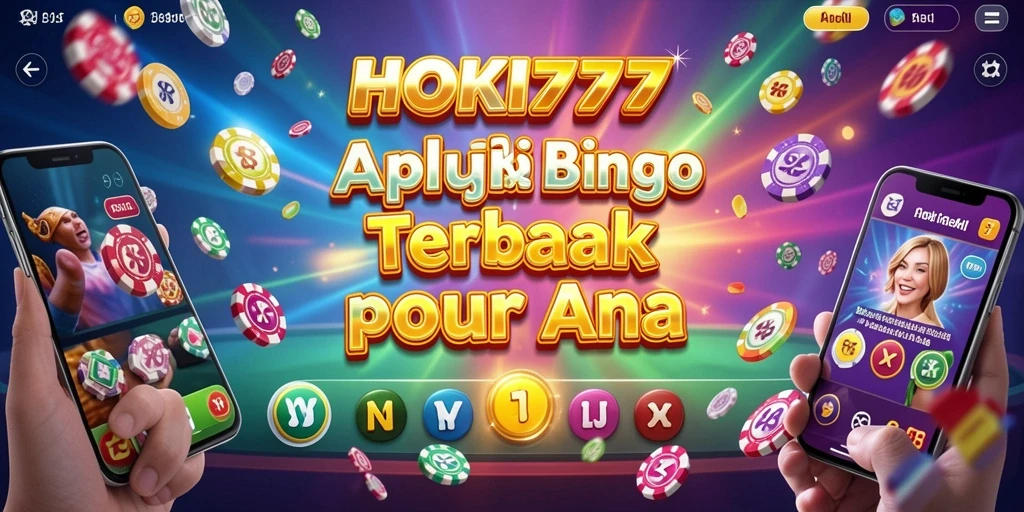 Screenshot utama HOKI777 menampilkan gameplay Bingo yang seru.