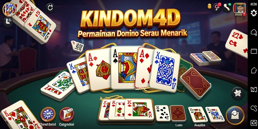 Gameplay menegangkan dari KINDOM4D menunjukkan aksi Domino.