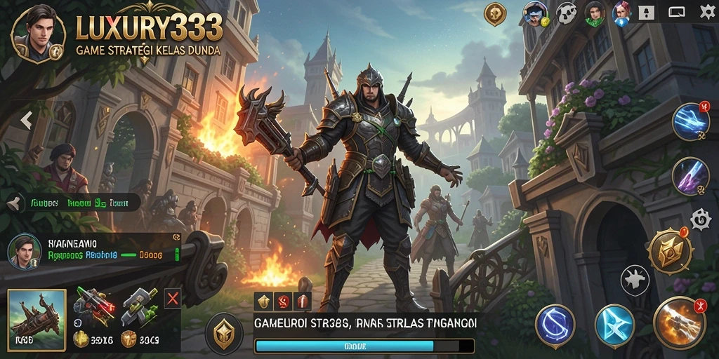 Tampilan menarik gameplay LUXURY333 dengan grafis berkualitas tinggi.