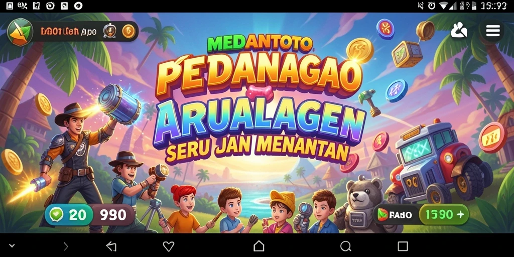 Tampilan seru gameplay <strong>MEDANTOTO</strong> yang penuh tantangan di dunia arcade.