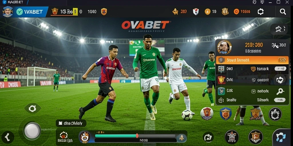 Screenshot gameplay utama OVABET menampilkan interaksi menarik dalam aplikasi Sports.
