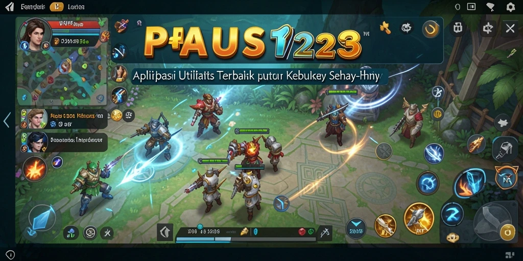 Tampilan antarmuka PAUS123 yang ramah pengguna dan menarik.