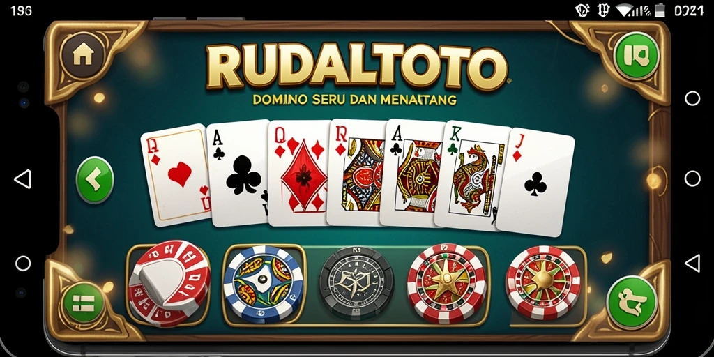 Screenshot RUDALTOTO menampilkan gameplay seru dan interaksi pemain.
